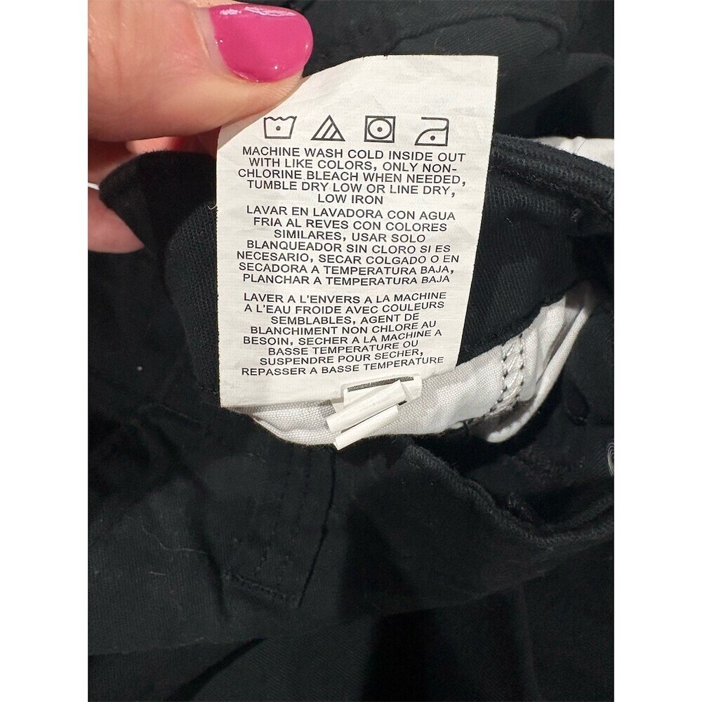 Wrangler Men's Cargo Pants Black Taper Fit Stretch Multipocket Size 30x30 - Picture 10 of 10